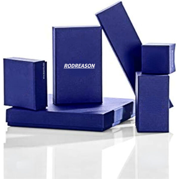 Pulseira RODREASON Fashion Blue Leaf Drop Pendant Box Gift - Image 7