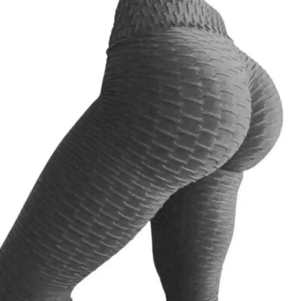 Calça Legging Bolha Suplex Cós Alto Empina Bumbum Fitness Suplex 3D  Textura Flocada - Image 7